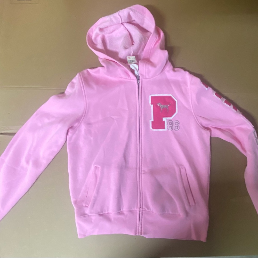 Victoria's Secret Pink Zip-Up Hoodie